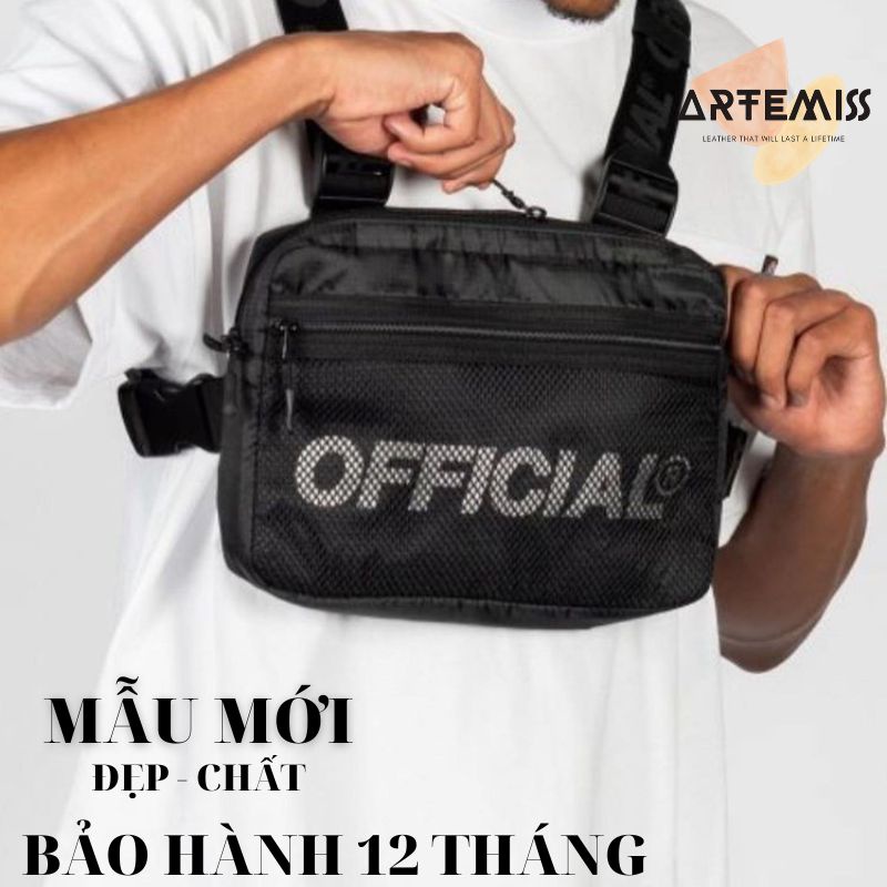 Túi thể thao nam ⚡FREESHIP⚡ đeo ngực lưng bền đẹp cao cấp Quà tặng sinh nhật cho nam Bh 12t Tặng Vớ nam 7AH4