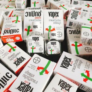 Dầu bôi viêm mũi, nghẹt mũi Vapex Thái Lan
