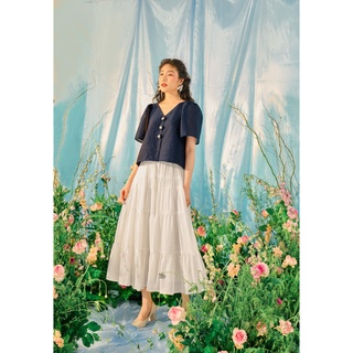 OLV - Áo Vivid Embro Button Top