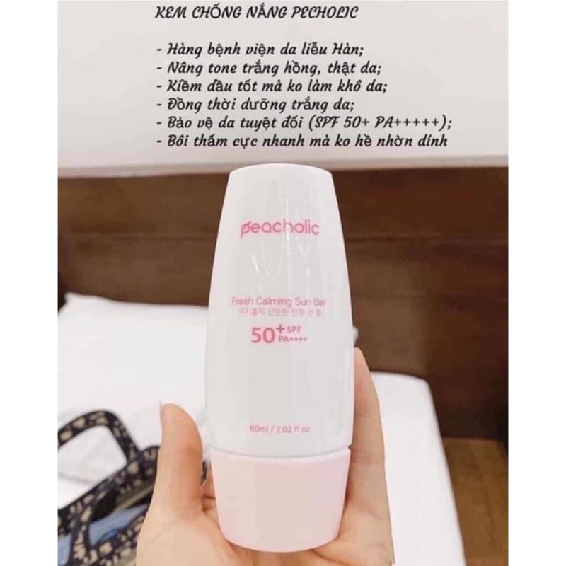 kem chống nắng Peacholic 50ml