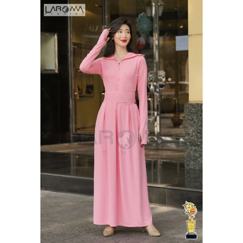 Váy quây chống nắng Laroma dài chùm chân chất mát cao cấp | BigBuy360 - bigbuy360.vn