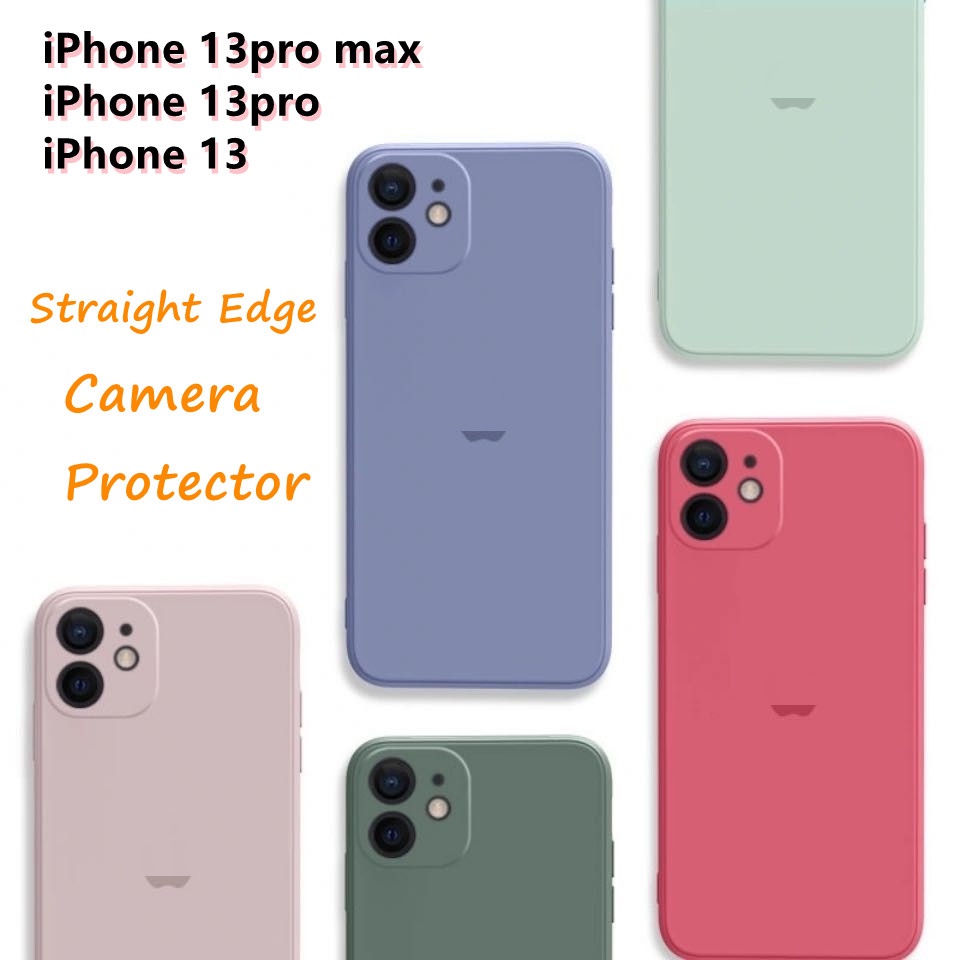 Ốp điện thoại silicon TPU mềm màu kẹo in logo thích hợp cho iPhone 13 Pro Max 7plus 8plus 11 6 6s 7 8 Plus XR X XS MAX