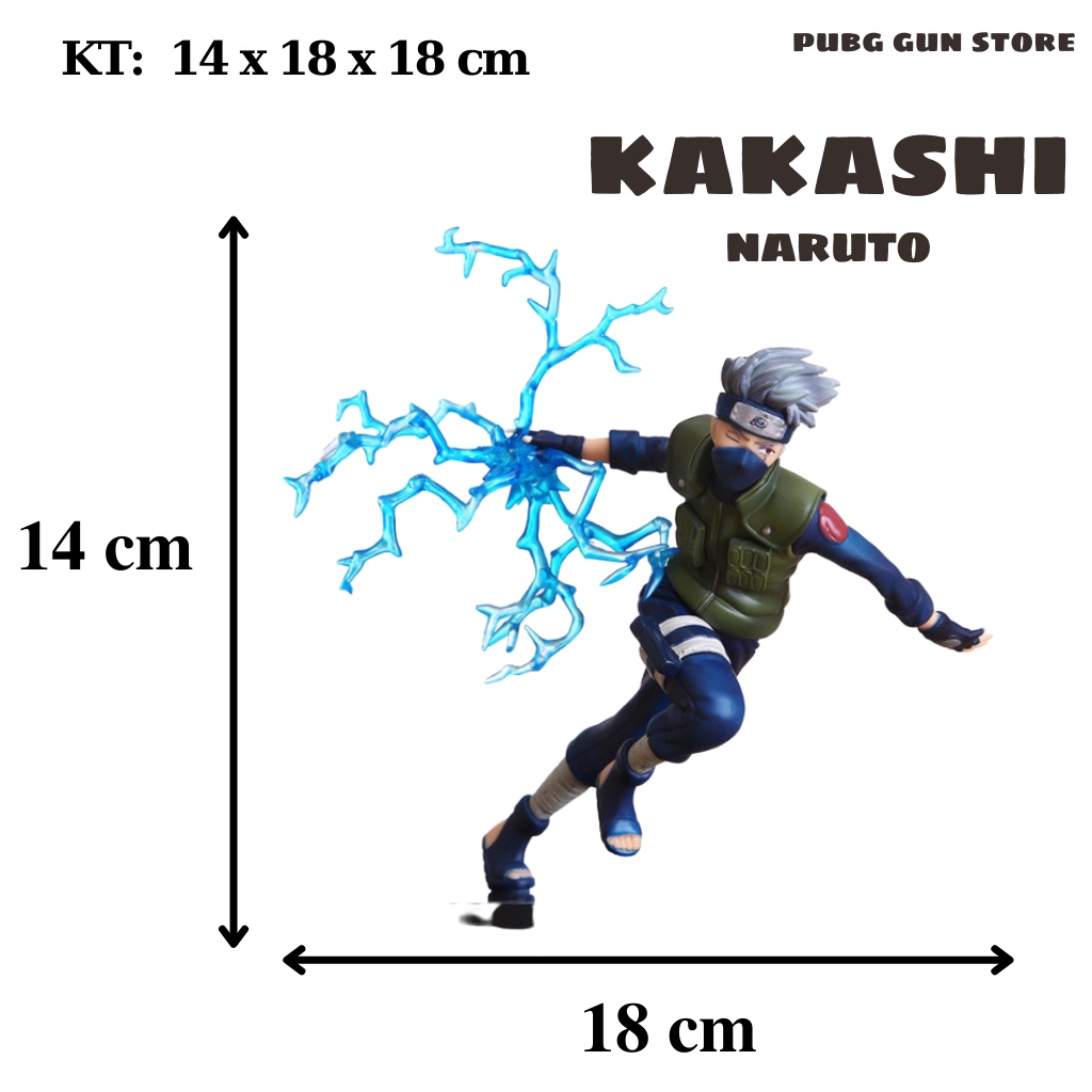 Nhân vật figure hatake kakashi đồ chơi trẻ em decor mô hình one piece anime naruto lắp ráp decor phòng pc gaming cute