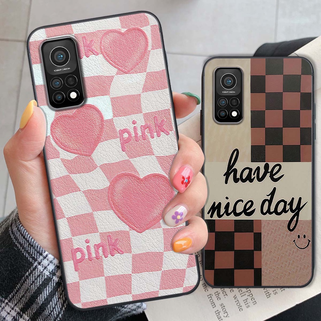 Ốp Xiaomi Redmi Note 7 caro trái tim cá tính, thời trang siêu đẹp, siêu phong cách