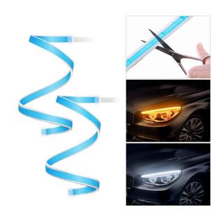 2x Sequential LED Strip Turn Signal Switchback Indicator Daytime Running Lights
