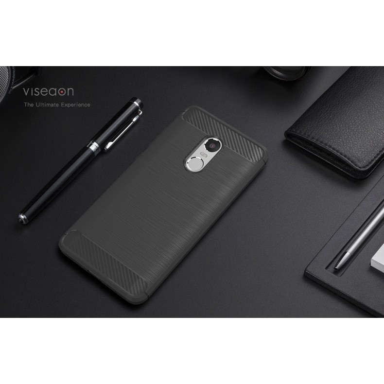 Ốp lưng Xiaomi Redmi Note 4 dẻo chống sốc xám