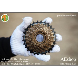 líp xe đạp thể thao shimano 7 tầng MF-TZ 21
