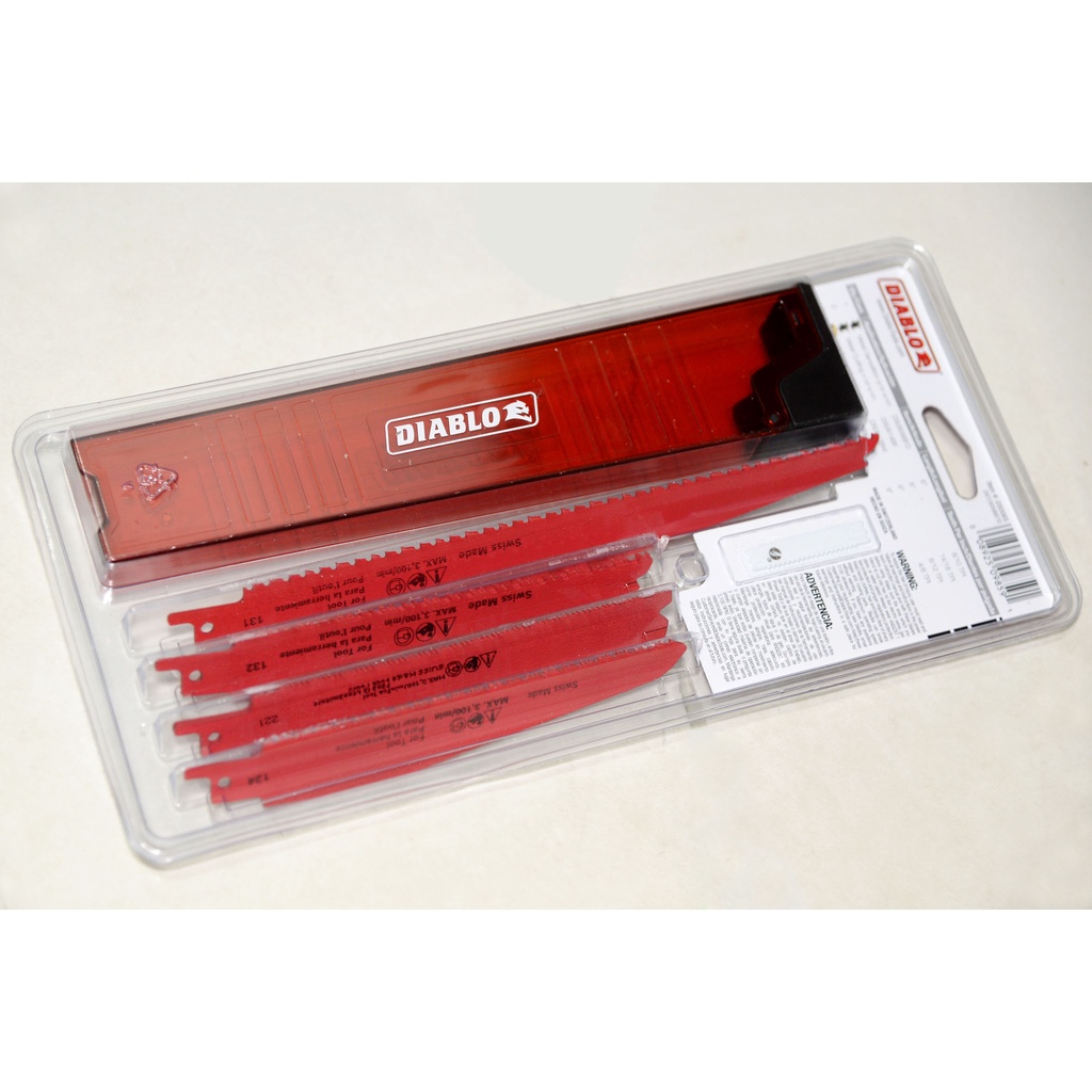 Lưỡi cưa pittông  vỉ  6 lưỡi : 6 “ và 9 “ - DIABLO