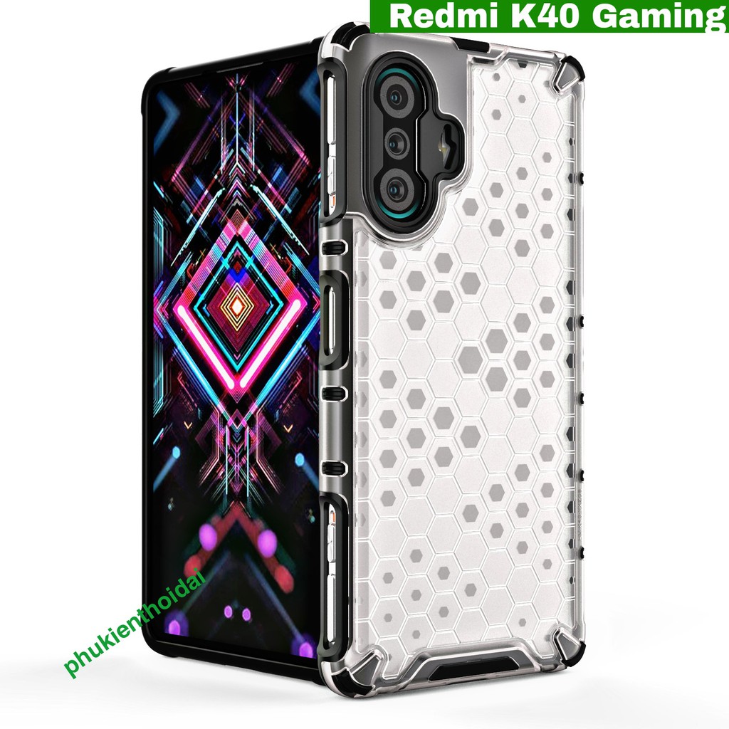 Ốp lưng Redmi K30 Pro / Poco F2 Pro / K40 Gaming / K50 / K50 Gaming / K50 Ultra / K60 chống sốc vân tổ Ong kiểu dáng UAG