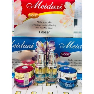 Combo kem meiduzi ngày đêm và serum meiduzi