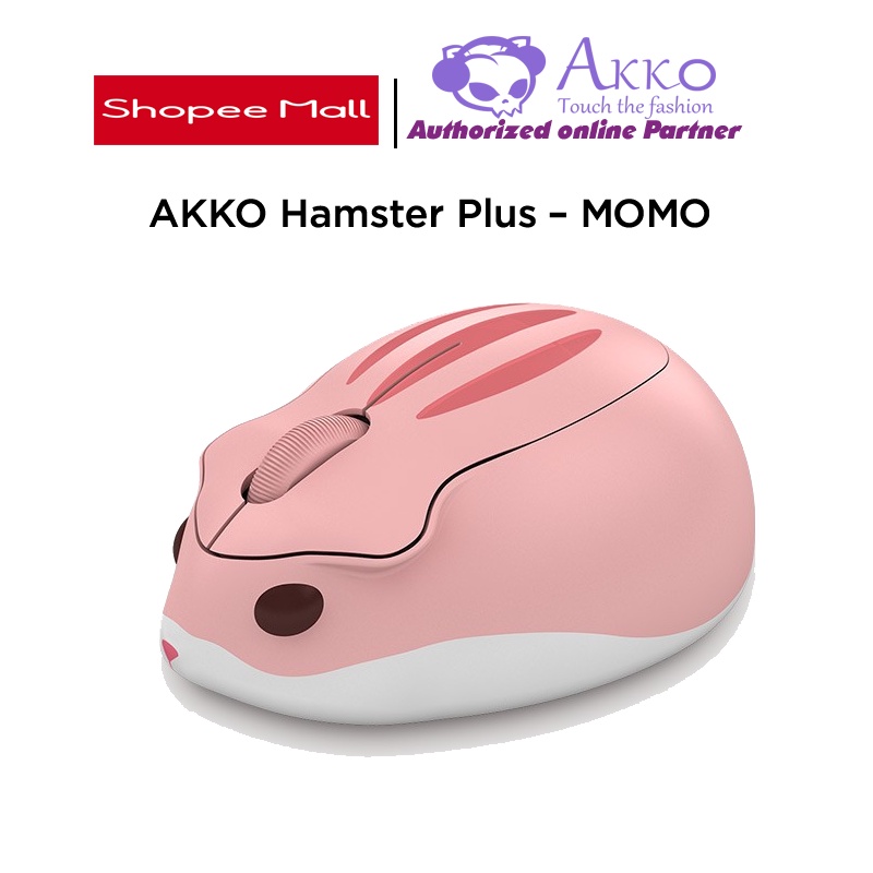 Chuột không dây AKKO Hamster Plus – MOMO ( Bản nâng cấp)