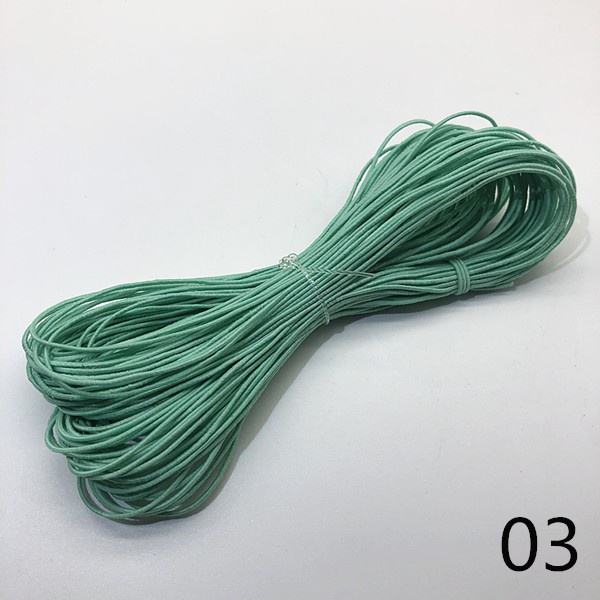 Dây Thun Cao Su Co Giãn 1mm 20 Yards Phụ Kiện May Vá Thủ Công