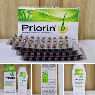 Dầu gội đầu trị rụng tóc làm dầy và dài tóc Priorin Đức