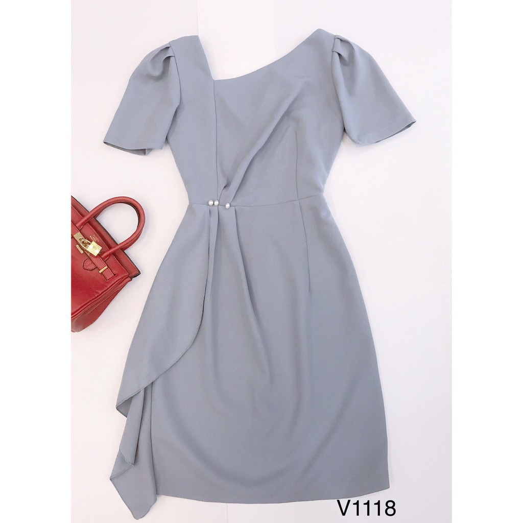 [ xả kho ] MiD Đầm EO ĐÍNH NGỌC V1118 Mie Design ảnh thật