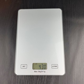 Cân tiểu ly, cân nhà bếp, cân thực phẩm Kitchen Scale sử dụng bề mặt kính cường lực