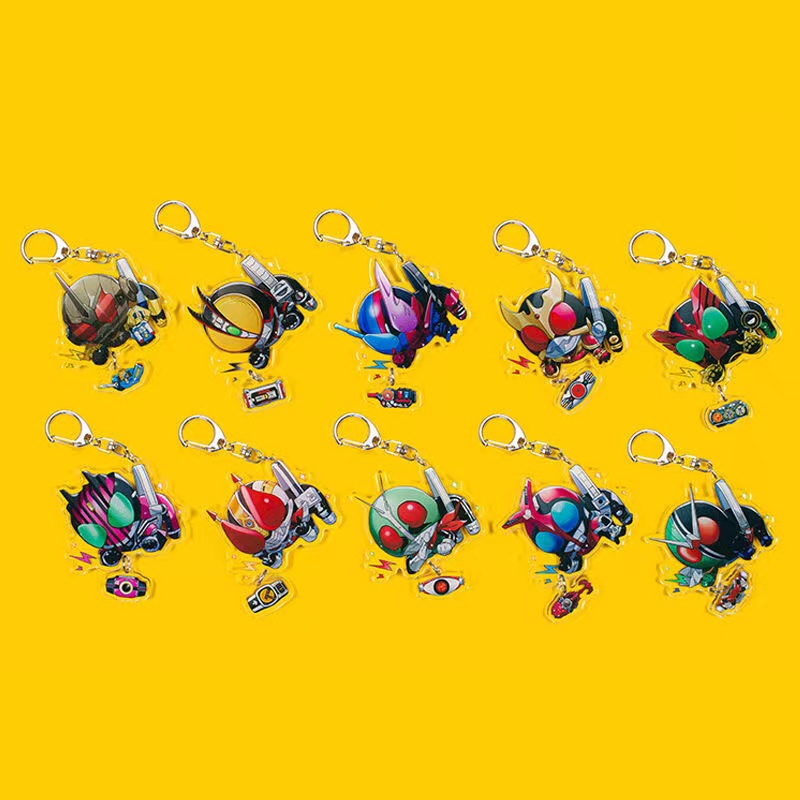 Móc Khóa Mặt Hình Kamen Rider Độc Đáo