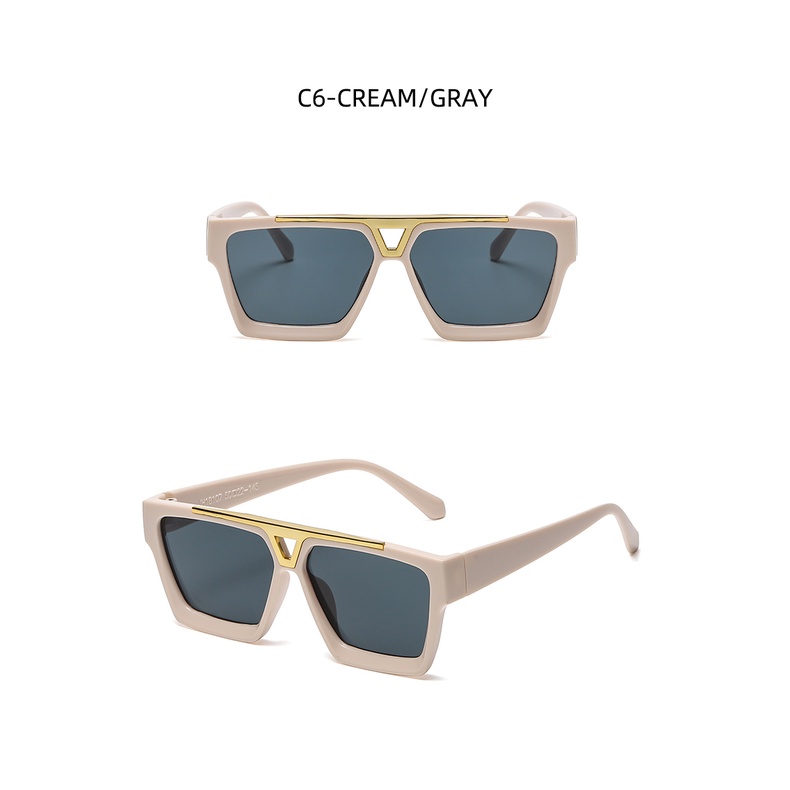 Kính Mát Gọng Vuông Phong Cách Âu Mỹ Thời Trang Mới 2022