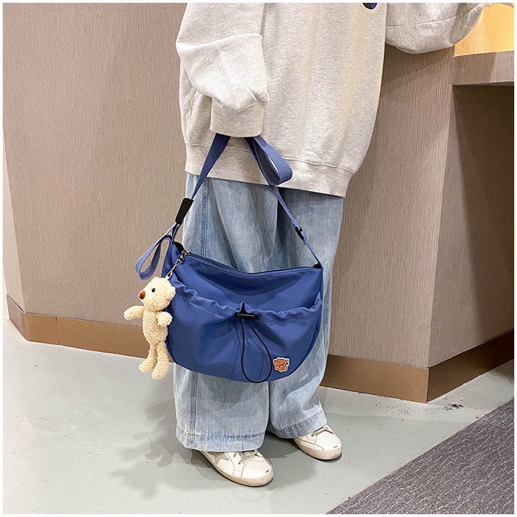 Túi đeo vai ENVIROSAX cỡ lớn bằng vải nylon thiết kế đơn giản dành cho nữ