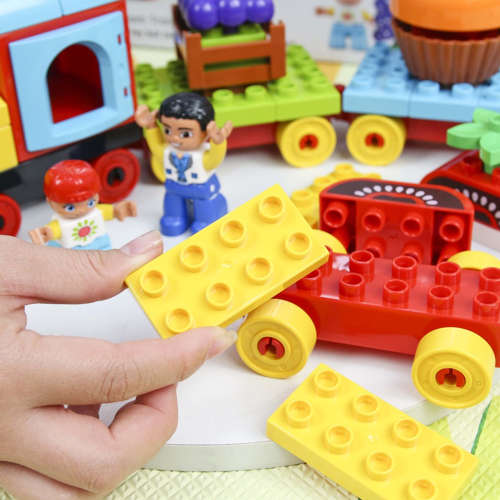 Bộ đồ chơi lắp ghép smoneo duplo Xứ sở thần tiên 50 chi tiết Toyhouse 55004