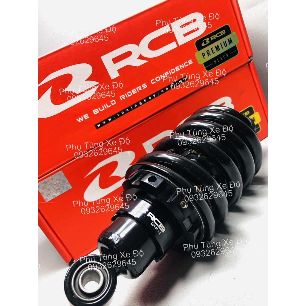 Phuộc RCB EX 135 Mẫu M2 ( Phuộc Đen Ty Vàng ) - dùng cho tất cả các đời EX 135