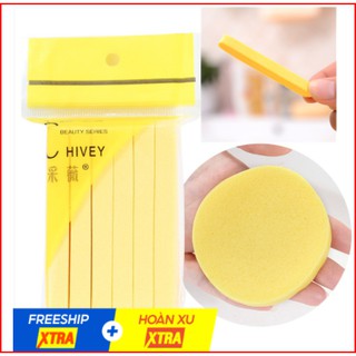[❌LOẠI 1❌] Bông Nở Rửa Mặt bọt biển Chivey 12 miếng