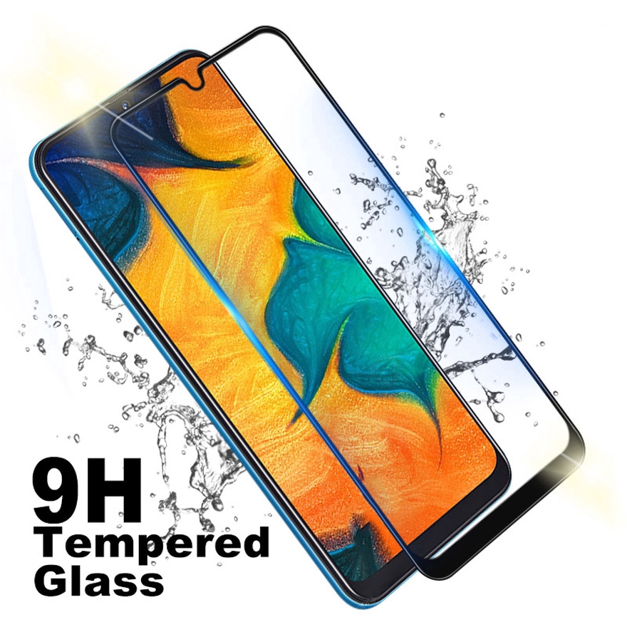 🌈Ready Stock🎁 Samsung A8 A6 Plus 2018 A9 2018 J7 J5 J2 Prime J4 J6 Plus 2018 J4 J6 2018 M20 9D Full Cover Film Mobile Phone Tempered Glass Film Screen Protector Film