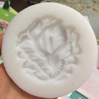 Khuôn silicon mặt hoa tulip 1c