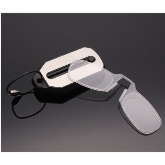 freeship Kính lão thị kính viễn thị tích hợp móc chìa khóa phóng to chữ cực tiện sẵn độ nam nữ