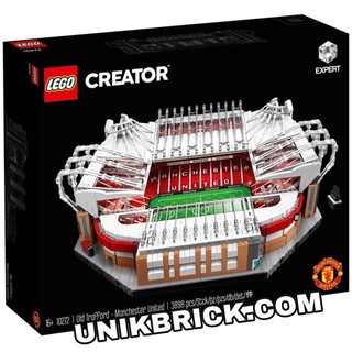 [CÓ HÀNG] Lego UNIK BRICK Creator 10272 Old Trafford Manchester United Sân vận động chính hãng (như hình).