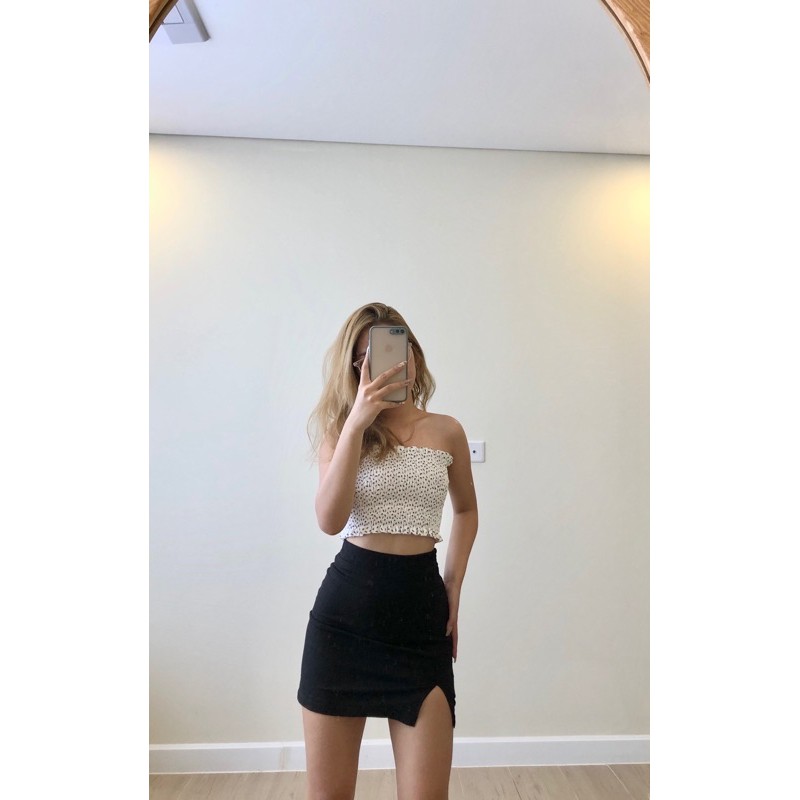 [Mã FAGREAT55 giảm tới 50K đơn 250K] Chân váy dáng A ngắn- Chân váy ngắn xẻ bên V929 | BigBuy360 - bigbuy360.vn