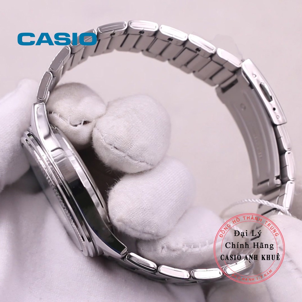 Đồng hồ Nam Casio MTP-1375D-7AVDF kim lịch nhỏ mặt trắng