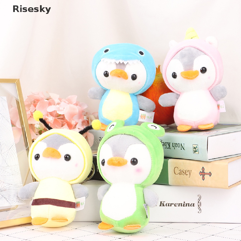 Móc Khóa Hình Chim Cánh Cụt Nhồi Bông Đáng Yêu 12CM