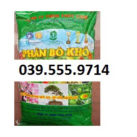 Phân Bò Khô Chuyên Trồng Hoa Cây Cảnh 5kg