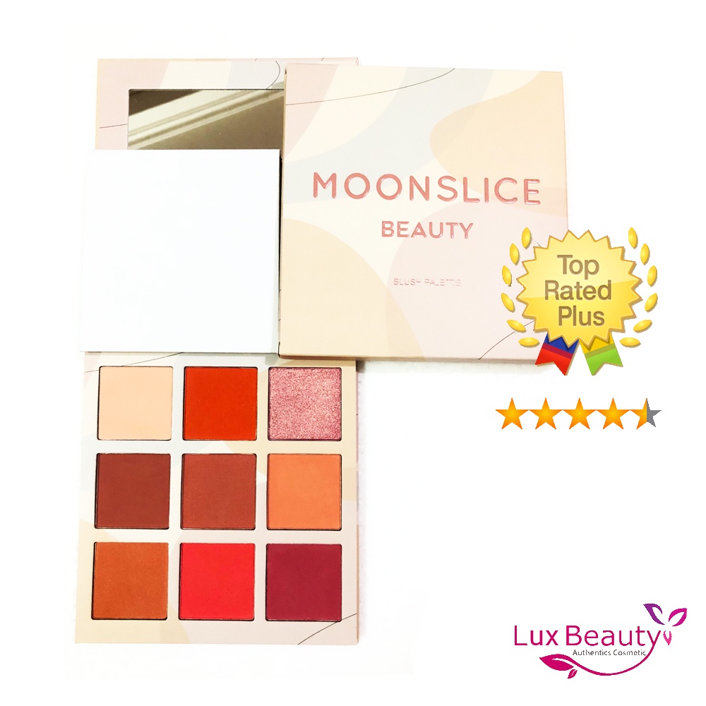 Bảng phấn má siêu mịn, siêu bám Moonslice Beauty 9 ô