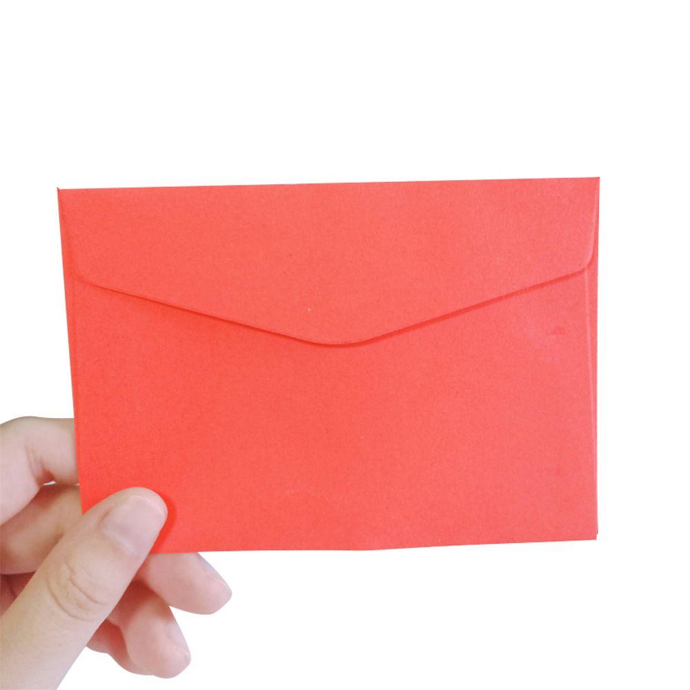 Thiệp Mời Đám Cưới Mini Màu Trắng Bằng Giấy Kraft