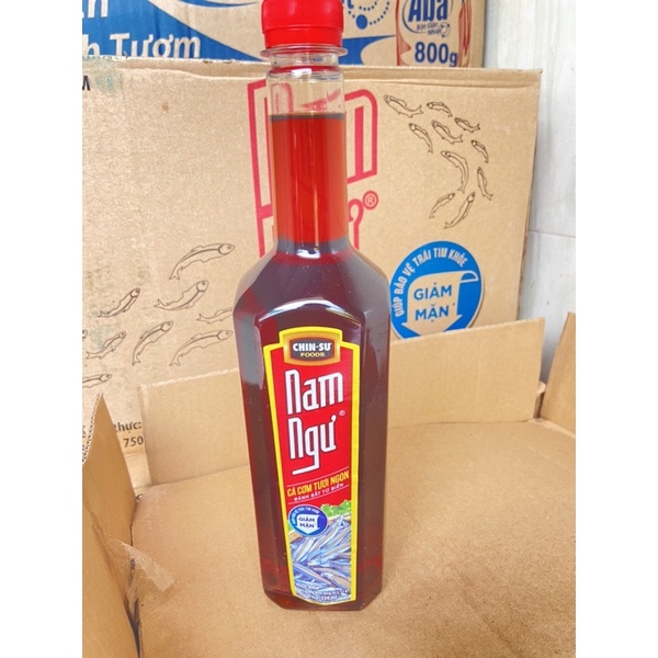Nước mắm Nam Ngư cá cơm 750ml