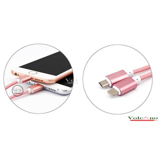 Cáp Sạc Đa Năng Móc Khóa 2 In 1