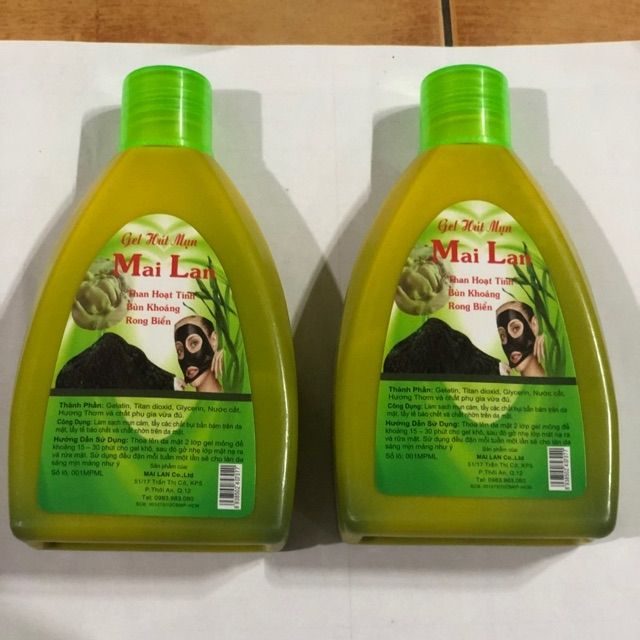 Gel lột mụn mai lan