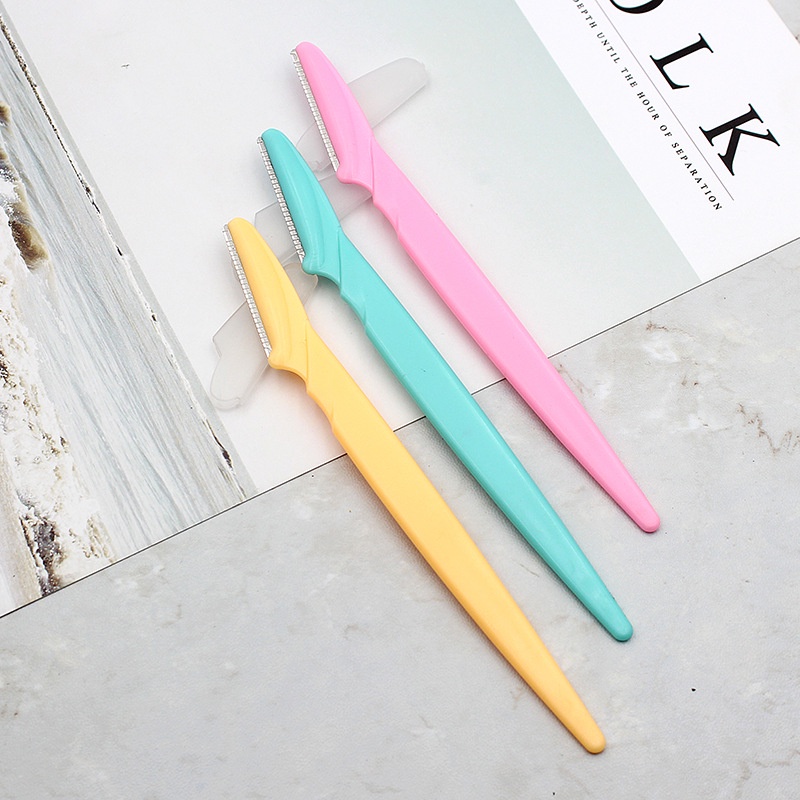 Dao cạo lông mày, dao cạo chân mày bằng nhựa - Mây Beauty