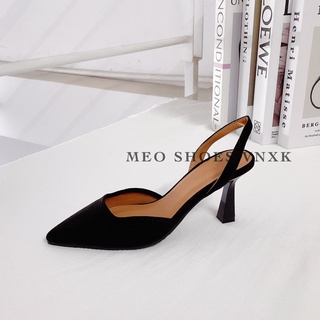 Giày cao gót mũi nhọn hở gót Slingback