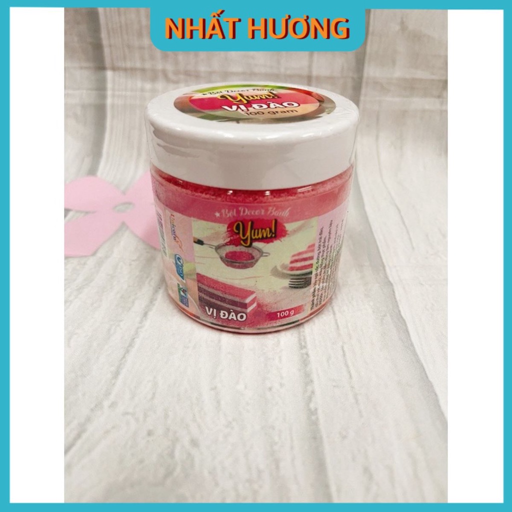 Bột Decor Bánh Vị Đào 100gr