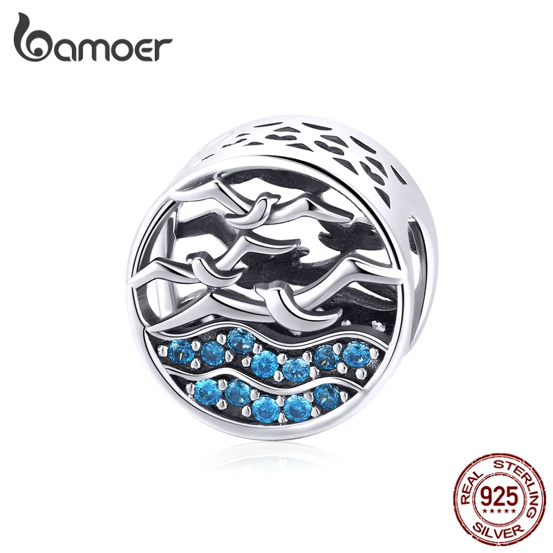 Hạt charm Bamoer bạc 925 thời trang cho nữ