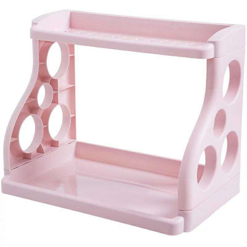 Kệ 2 Tầng Đựng Đồ Dùng Nhà Bếp Đa Năng Nhiều Màu