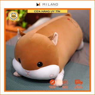 Gối ôm gấu bông chuột hamster bông siêu đáng yêu