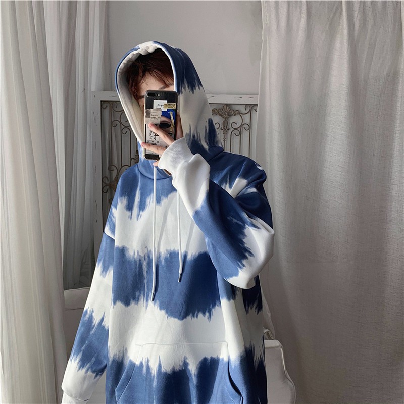 Áo hoodie phối màu thời trang cho nam size M-2XL