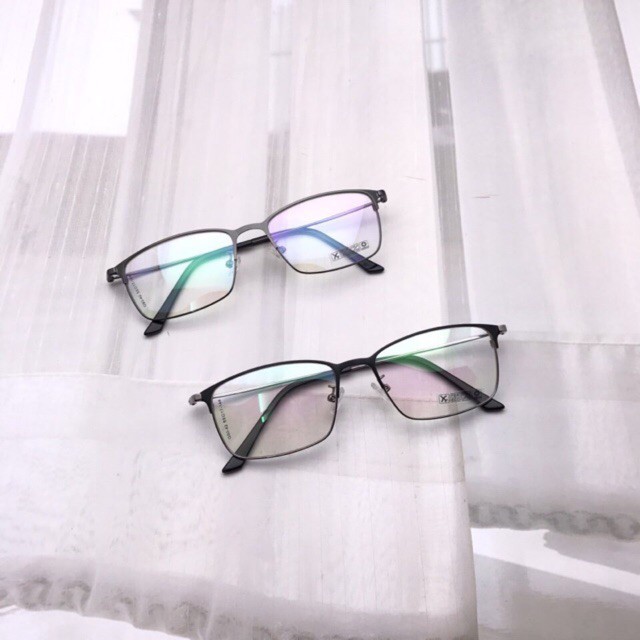 Kính gọng Kim loại tăm mảnh, siêu nhẹ 9042