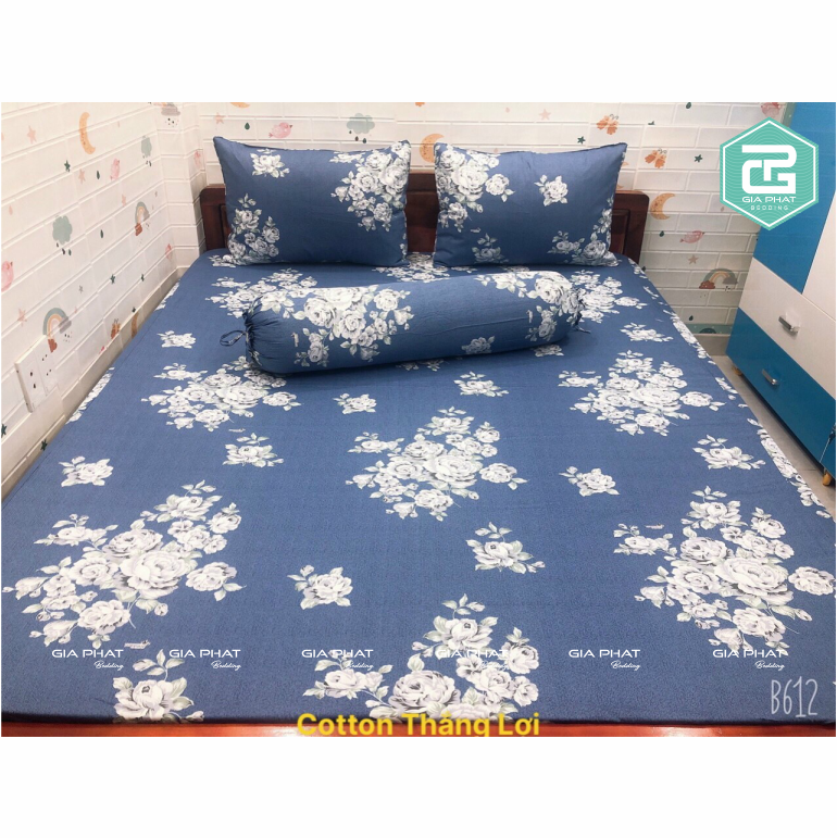 Ga lẻ 1m6 x 2m cotton Thắng Lợi ( không áo gối )