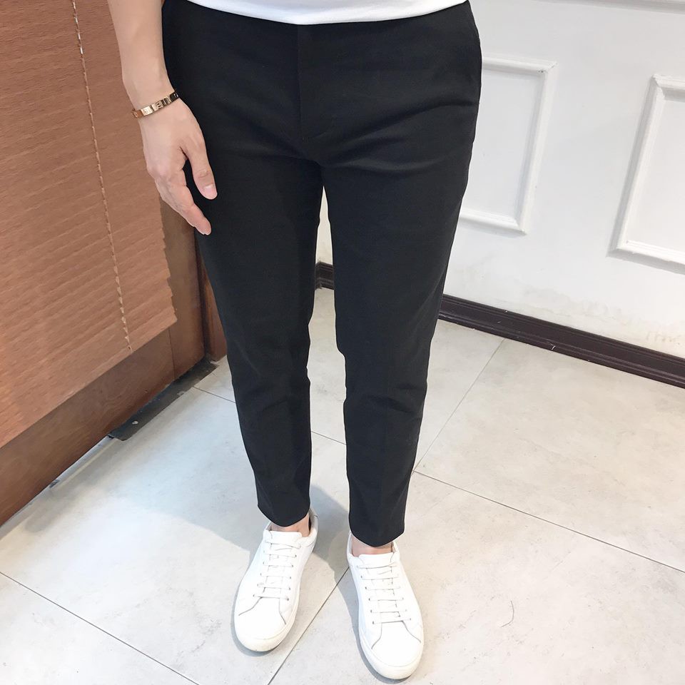 quần âu màu đen