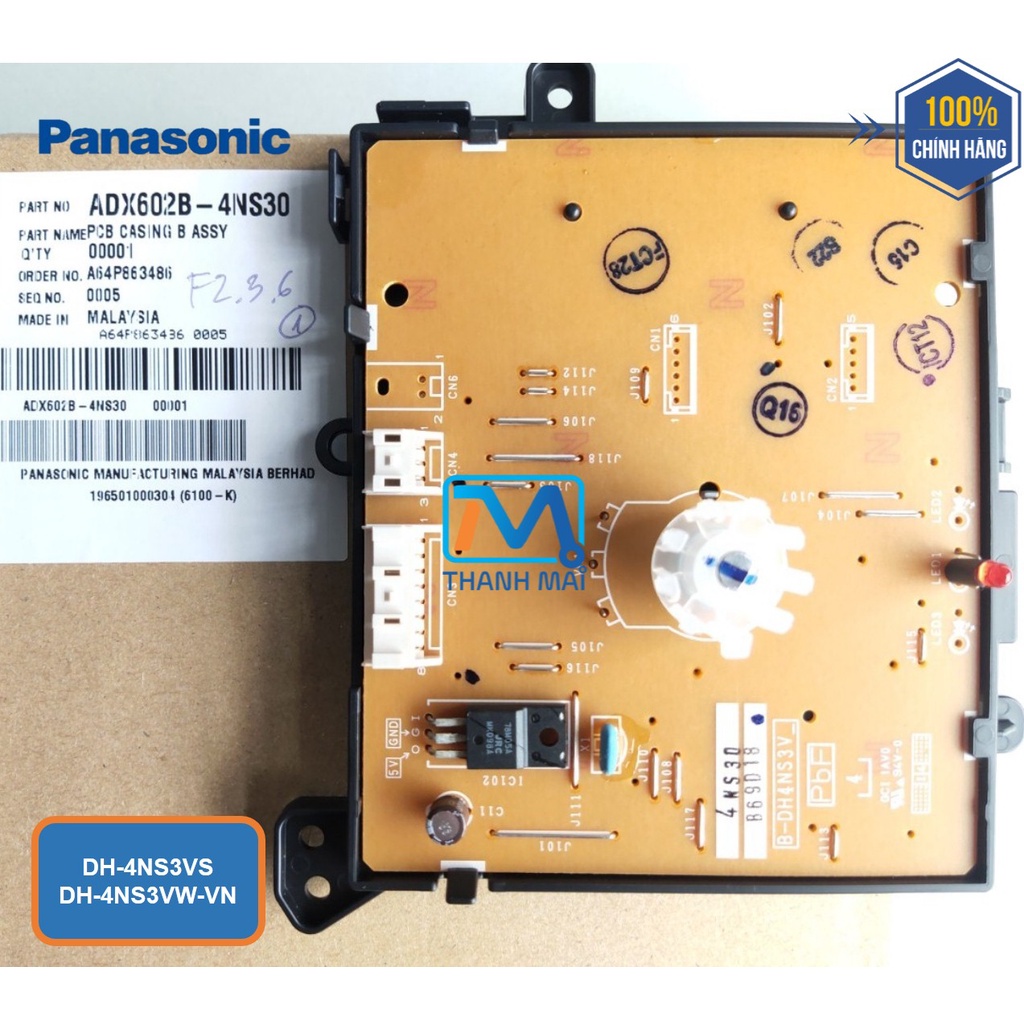 Bo điều khiển máy nước nóng Panasonic model DH-4NS3VS