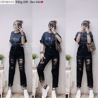 Quần baggy rách